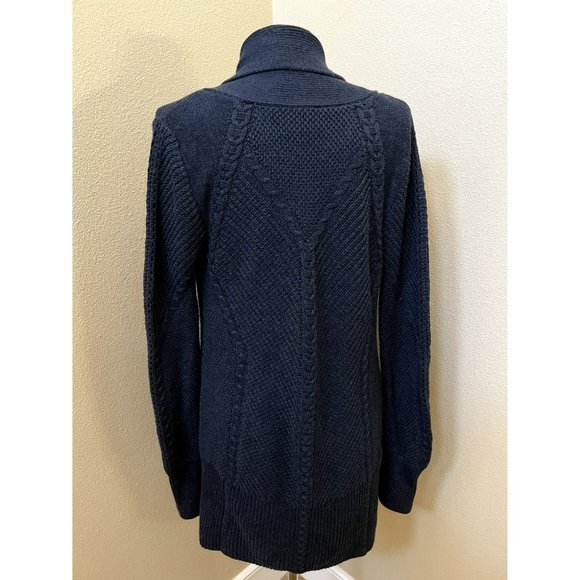 CABI Women's Cardigan Sweater Long Sleeved Knit Open Front Size MEDIUM - Picture 3 of 4